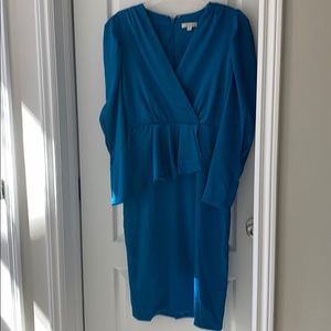 NWT eva Mendes peplum dress.